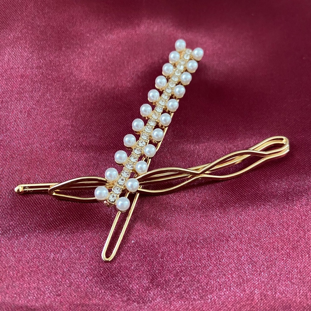 💕💕Last one Faux Pearl Wire Hair Clip Hair pins